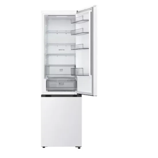 LG GBBSJ2CCSW alulfagyasztós kombinált hűtőszekrény, 262/113L, Wifi, Smart Inverter Kompresszor, 59.7x67.4x203 cm
