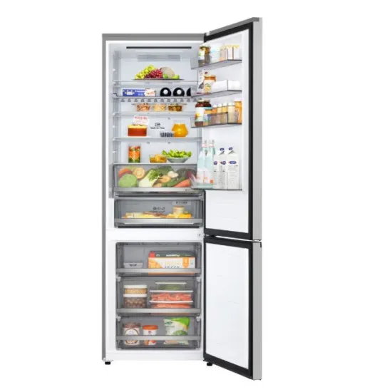 LG GBBW322CPY Total No Frost alulfagyasztós kombinált hűtőszekrény, 326/139L, Wifi, Smart Inverter Kompresszor, 69.7x70.4x203 cm, prime silver szín 