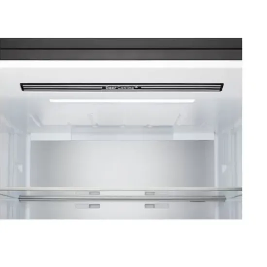 LG GBBW726CEV Total No Frost alulfagyasztós kombinált hűtőszekrény, 326/139L, Smart Inverter Kompresszor, Wifi, 69.7x70.4x203 cm, fémes fekete szín 