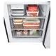 LG GBBW726CEV Total No Frost alulfagyasztós kombinált hűtőszekrény, 326/139L, Smart Inverter Kompresszor, Wifi, 69.7x70.4x203 cm, fémes fekete szín 