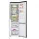 LG GBV7280DEV alulfagyasztós kombinált hűtőszekrény, Smart Inverter Kompresszor, 277/110L, 59.5x68.2x203 cm, fémes fekete szín