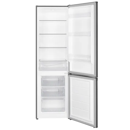 Gaba GH-265XE alulfagyasztós kombinált hűtőszekrény, 191/71L, 55x56x180 cm, inox szín 