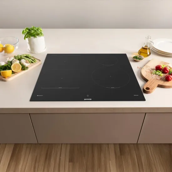 Gorenje GI6433SRWF beépíthető indukciós kerámialap, 59.5x52x5.4 cm, fekete szín 