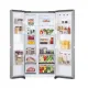 LG GSBC40PYPE side by side hűtőszekrény, 423/241L, Smart Inverter Kompresszor, 91.3x73.5x179 cm, hamvas matt ezüst szín 
