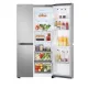 LG GSBC40PYPE side by side hűtőszekrény, 423/241L, Smart Inverter Kompresszor, 91.3x73.5x179 cm, hamvas matt ezüst szín 