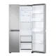 LG GSBC40PYPE side by side hűtőszekrény, 423/241L, Smart Inverter Kompresszor, 91.3x73.5x179 cm, hamvas matt ezüst szín 