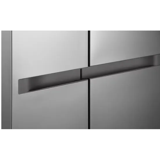 LG GSBC40PYPE side by side hűtőszekrény, 423/241L, Smart Inverter Kompresszor, 91.3x73.5x179 cm, hamvas matt ezüst szín 