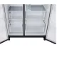 LG GSLC41EPPE side by side hűtőszekrény, 420/221L, Smart Inverter Kompresszor, 91.3x73.5x179 cm, matt éjfekete szín