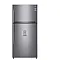 LG GTF916PZPED felülfagyasztós kombinált hűtőszekrény, 418/174L, Smart Inverter Kompresszor, Wifi, 86x73x184 cm, hamvas matt ezüst szín 