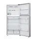 LG GTFV61PYBQD felülfagyasztós kombinált hűtőszekrény, Wifi, Smart Inverter Kompresszor, 425/184L, 83.1x74.1x186 cm, hamvas matt ezüst szín 