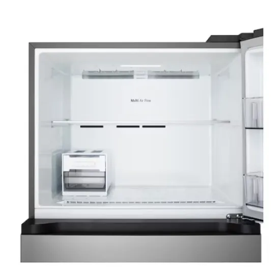 LG GTFV61PYBQD felülfagyasztós kombinált hűtőszekrény, Wifi, Smart Inverter Kompresszor, 425/184L, 83.1x74.1x186 cm, hamvas matt ezüst szín 