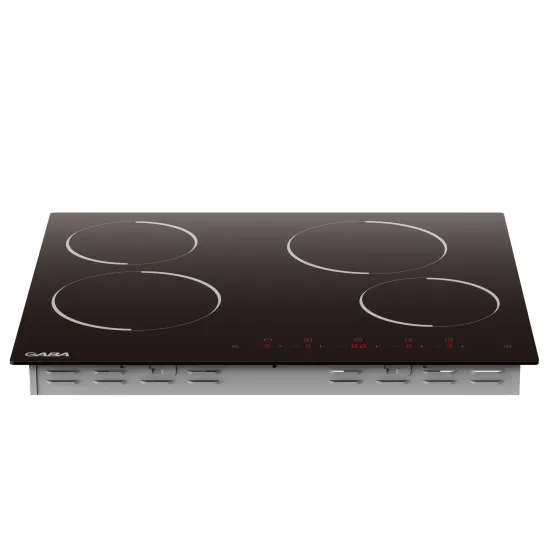 Gaba GMH-C-4 beépíthető kerámialap, 52x59x5.1 cm, fekete szín 