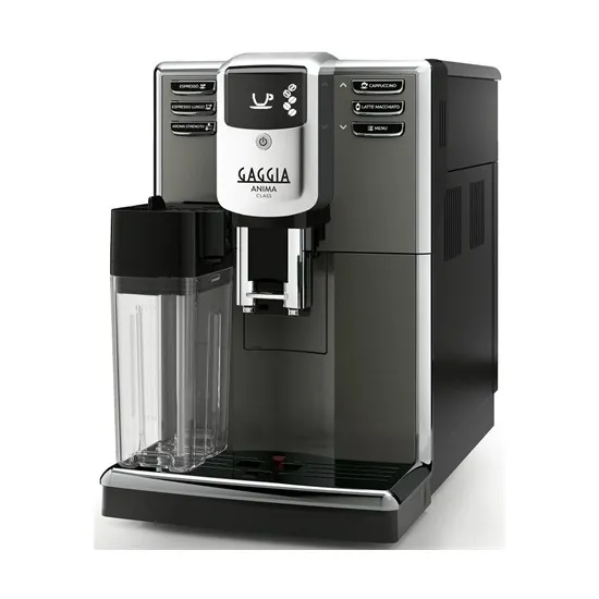 Gaggia ANIMA CLASSIC automata darálós kávéfőző, 1.8L, 1850W, fekete/ezüst szín 