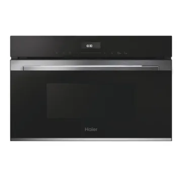 Haier H38DMWID26NX beépíhető mikrohullámú sütő, 34L, 900W, 59.5x45.6x38.2 cm, fekete szín 