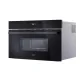 Haier H38DMWID46NB beépíthető mikrohullámú sütő, 34L, 900W, 59.5x49.2x38.2 cm, fekete szín 