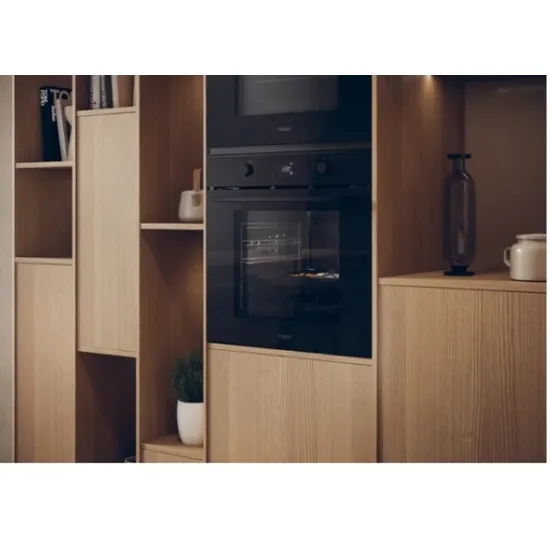 Haier H6 ID23B4HTB beépíthető sütő, 78L, Wifi, 59.5x56.8x59.5 cm, fekete szín 