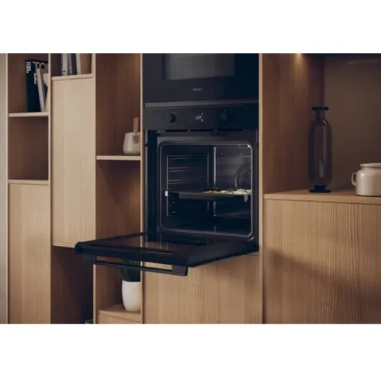 Haier H6 ID23B4HTB beépíthető sütő, 78L, Wifi, 59.5x56.8x59.5 cm, fekete szín 
