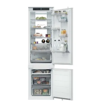 Haier HBQW7519D No Frost beépíthető alulfagyasztós kombinált hűtőszekrény, Wifi, 211/73L, 54x55x193.5 cm