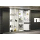 Haier HBW7519C No Frost beépíthető alulfagyasztós kombinált hűtőszekrény, 214/86L, Wifi, 54x55x193.5 cm