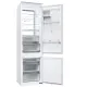 Haier HBW7519C No Frost beépíthető alulfagyasztós kombinált hűtőszekrény, 214/86L, Wifi, 54x55x193.5 cm