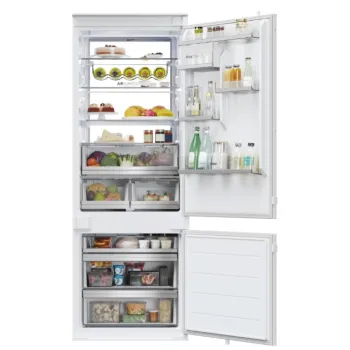 Haier HBW7719C No Frost beépíthető alulfagyasztós kombinált hűtőszekrény, 285/115L,Wifi, 69x55x193.5 cm