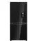 Haier HCKR7819DWGB No Frost side by side hűtőszekrény francia ajtós kialakítással, 298/161L, Wifi, 83x59.4x190 cm, fekete szín