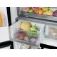 Haier HCKR7819DWGB No Frost side by side hűtőszekrény francia ajtós kialakítással, 298/161L, Wifi, 83x59.4x190 cm, fekete szín