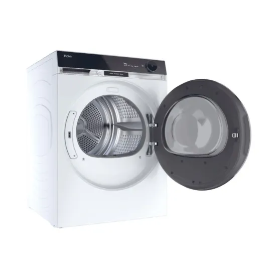 Haier HD90-A3Q397U1 hőszivattyús szárítógép, 9 kg, inverter motor, Wifi, 59.5x70x84.5 cm 