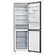 Haier HDPR3618DNPK No Frost alulfagyasztós kombinált hűtőszekrény, Wifi, 235/120L, 59.5x66.7x185 cm, inox szín