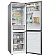 Haier HDPR3618DNPK No Frost alulfagyasztós kombinált hűtőszekrény, Wifi, 235/120L, 59.5x66.7x185 cm, inox szín