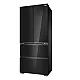 Haier HFKR7819DNGB No Frost side by side hűtőszekrény francia ajtós kialakítással, 299/169L, 83x59.4x190 cm, fekete szín 