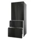 Haier HFR3718ENGB Total No Frost alulfagyasztós kombinált hűtőszekrény, 262/140L, 70x68.8x177.5 cm, fekete szín