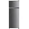 Hausmeister HM 3223 E I felülfagyasztós kombinált hűtőszekrény, 169/37L, inverter motor, 54.5x55.5x143 cm, inox szín 