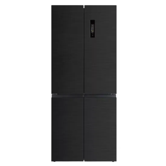 Hausmeister HM 3305 E I No Frost side by side hűtőszekrény francia ajtós kialakítással, inverter motor, 300/158L, 79x60x192 cm, fekete szín 