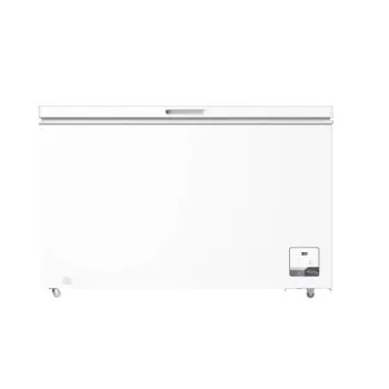 Hausmeister HM4171 fagyasztóláda, 380L liter, inverter motor, 2 az 1-ben funkció használható hűtőnek illetve fagyasztónak,127x68.5x83.5 cm