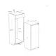 Haier HMLT7518EWF No Frost beépíthető alulfagyasztós kombinált hűtőszekrény, 175/103L, Wifi, 55.8x54.5x177.2 cm