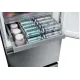 Haier HTR3518ENMX No Frost alulfagyasztós kombinált hűtőszekrény, Wifi, 196/107L, 54.5x62.2x185 cm, inox szín