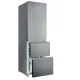 Haier HTR3518ENMX No Frost alulfagyasztós kombinált hűtőszekrény, Wifi, 196/107L, 54.5x62.2x185 cm, inox szín
