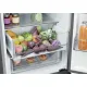 Haier HTR3620ENMG No Frost alulfagyasztós kombinált hűtőszekrény, Wifi, 289/125L, 59.5x66.7x205 cm, ezüst szín 