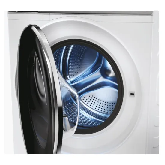 Haier HW100-B14979NU1 elöltöltős mosógép, 10 kg, inverter motor, gőz, Wifi, 59.5x58.3x85 cm 