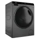 Haier HW50-BP12307GU1 elöltöltős mini mosógép, 5kg, Wifi, inverter motor, 51x49.2x70 cm, antracit szín 