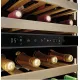 Haier HW60G25F2 beépíthető borhűtő, 21 palack, Wifi, 59.5x55.9x58.6 cm, fekete szín