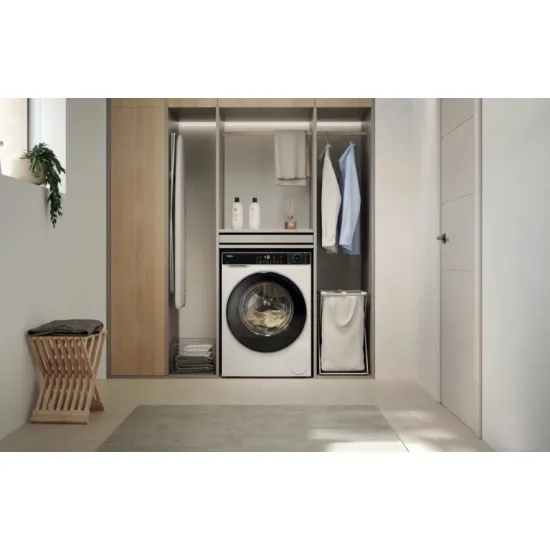 Haier HW70-BP14357TU-S elöltöltős mosógép, 7 kg, inverter motor, gőz, Wifi, 59.5x46.8x85 cm