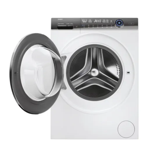 Haier HW90-B14979EU1-S elöltöltős mosógép, 9 kg, Wifi, gőz, 59.5x58.3x85 cm 