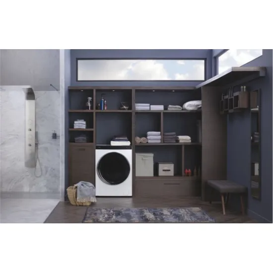 Haier HWD100BD1499UN/S mosó-szárítógép, 10/6 kg, Wifi, gőz, inverter motor, 70.1x55.3x98.5 cm