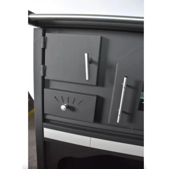 Hunor Classic Ceramic Sparhelt csempe borítással antracit szín 