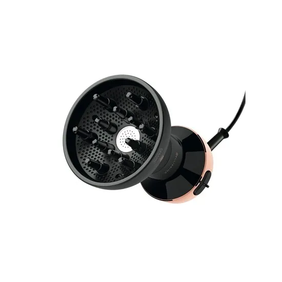 Imetec 11799 hajszárító, 700W, diffúzor, fekete/réz 