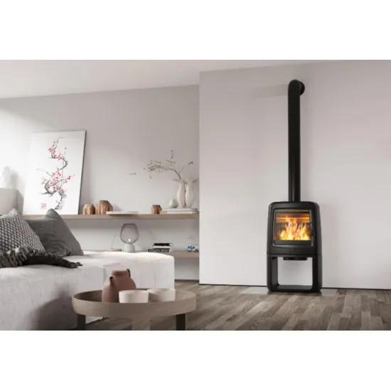 Nordflam Carini öntvény kandalló 8,4kW, fekete szín 