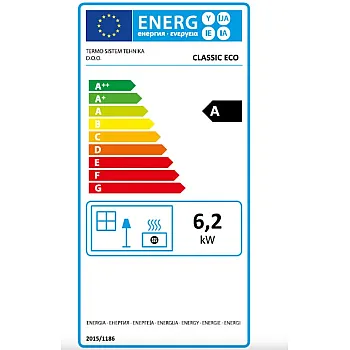 Termo Klasik Eko kandalló 6,2kW 