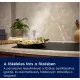 Electrolux LFG719R kürtőbe építhető konyhai elszívó, 77x30x33.1 cm, fekete szín 